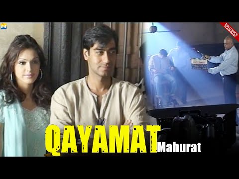 YOUNG Ajay Devgn, Arbaaz Khan, Suniel Shetty RARE Video from Qayamat Mahurat | Isha Koppikar, Sanjay