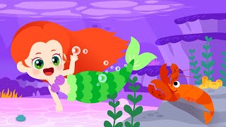 La Sirenita🧜‍♀️🌊 | Canciones de Princesas🎀 | Canciones Infantiles | Lotty Friends en Español