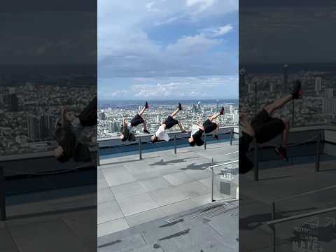 Thailand Ver. 🇹🇭🪽#佐藤三兄弟 #三つ子 #triplets #acrobatics #shorts