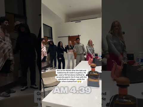 Bro smart af… TIK TOK DANCE METHOD 😂