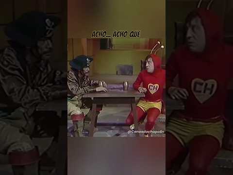Sempre podemos contar com a astúcia do Chapolin Colorado #chapolin #chaves #comedy
