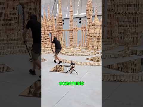 The most epic domino crash ever! 💥