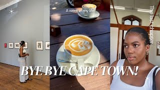 MY LAST WEEK IN CAPE TOWN| UNEMPLOYED LIFE