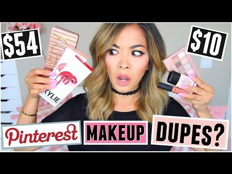 Pinterest MAKEUP DUPES Tested!