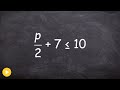 Solving Inequalities and Equations
