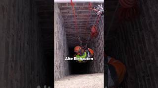 In 15 Metern Tiefe: Wie Industriekletterer den Bonatzbau sanieren