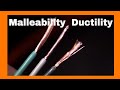 Understanding Malleability and Ductility