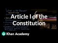 Exploring the Powers of Congress in Article I