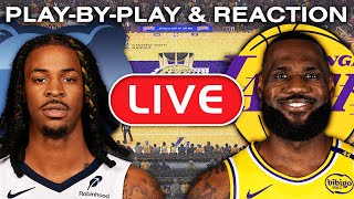 Los Angeles Lakers vs Memphis Grizzlies LIVE Play-By-Play & Reaction