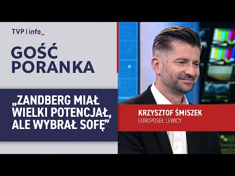 Krzysztof Śmiszek: Zandberg mial wielki potencjał, ale wybrał sofę | GOŚĆ PORANKA