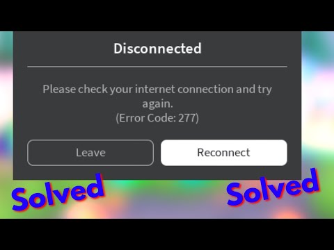 Roblox Error Code 264 07 2021 - roblox please check your internet connection error 277