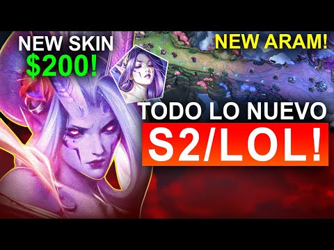 TODO LO NUEVO de EL ACTO 2 DE LA TEMPORADA NUEVA DE LOL!!