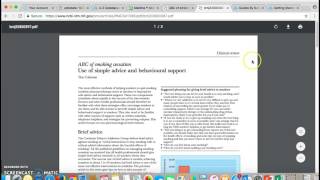 UpToDate - 3 Minute Database Series