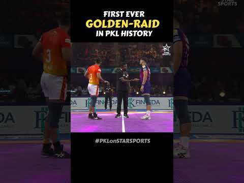 First ever Golden Raid in Pro Kabaddi History 🤩🔥