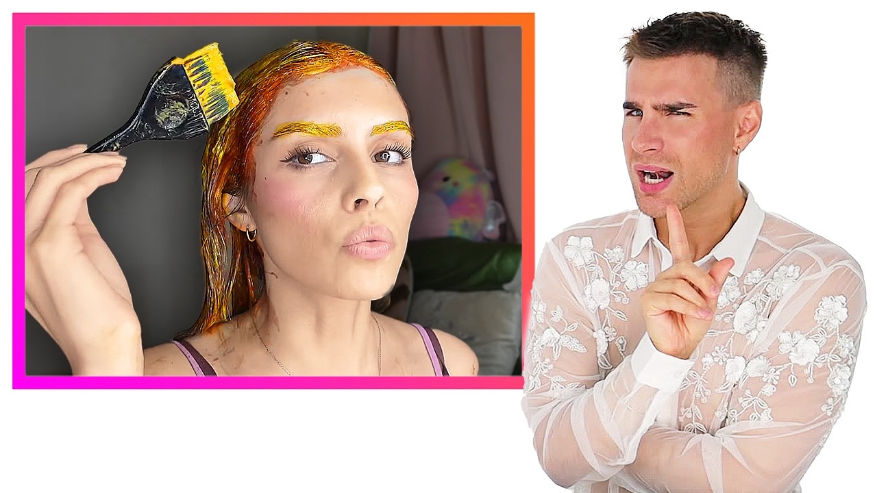 Hairdresser Reacts To People Dying Their Hair Cowboy Copper