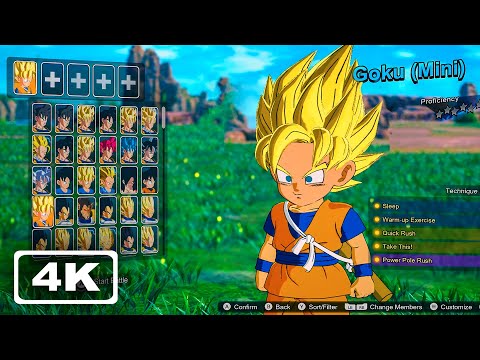 Dragon Ball Sparking Zero - All Characters Full Roster (2024)