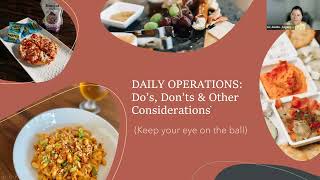 FBG June Webinar - Would you like to see our food menu?