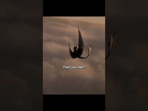 Daring Rescue! Light Fury Saves Hiccup in Midair | The Hidden World 🐉✨