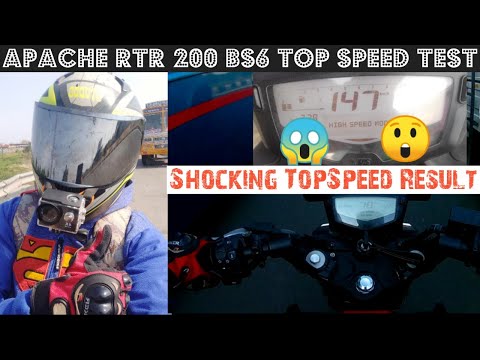 97207 Top Speed Test Apache Rtr 200 Bs6 Tvs Service