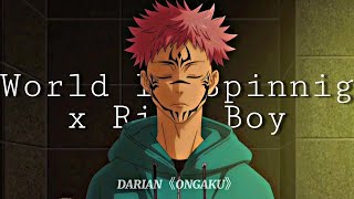 World Is Spinning x Rich Boy (Versión Tik Tok) |AMV| Yuji Itadori - Jujutsu Kaisen