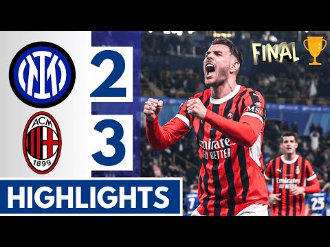 Supercoppa Italiana FINAL🔵🔴 Inter Milan vs AC Milan (2-3) Extended HIGHLIGHTS | All GOALS!