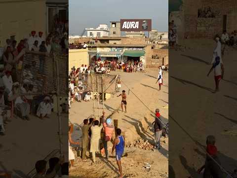 SHERA UTH JRA 🗿#ruralindia #sports #sportsnews #viralshorts #jumper #polevault