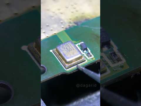 what component is this? very dirty 😬 #microsoldering  #repair #soldering