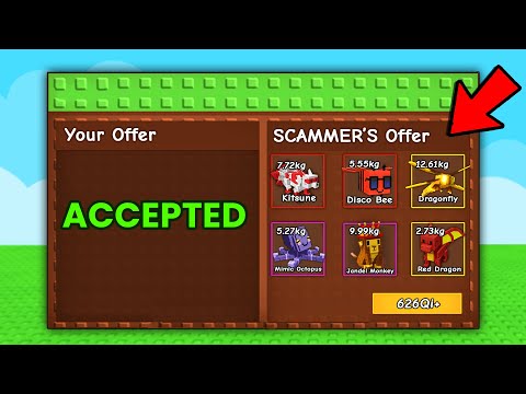 Scamming The RICHEST SCAMMER In Grow A Garden!