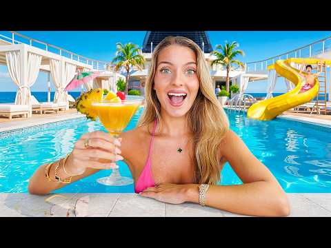 Living On A Luxury Cruise Ship For 100 Hours!