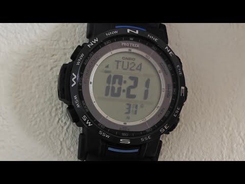 Casio protrek prw-35: unboxing and review