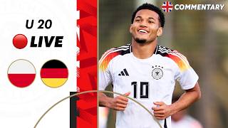 LIVE 🔴 Poland vs Germany | Under-20 International Match