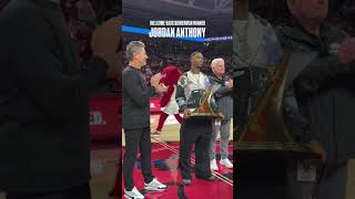Jordan Anthony honored as Arkansas Bowerman 2025 Winner