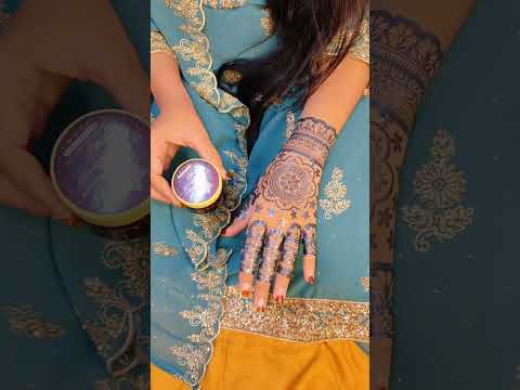 Semi bridal Henna stencil available on my website or watsapp 9552219255