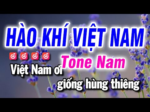 Karaoke Hào Khí Việt Nam Nhạc Sống Beat Nam | Bảo Hưng