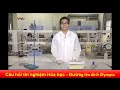Thí nghiệm với axit và muối