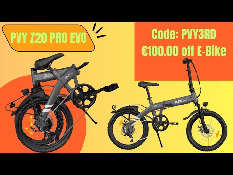Is This Folding E-Bike the Coolest Ride of 2025? PVY Z20 PRO EVO