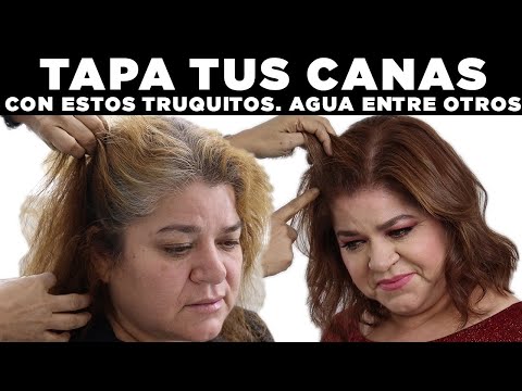 TAPA TUS CANAS TOTALMENTE CON ESTOS TRUCOS (AGUA ENTRE OTROS )