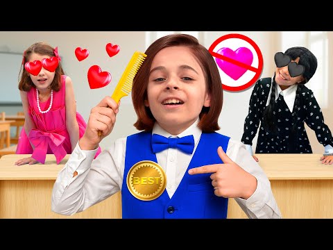 Rich vs Broke student + MORE Fun adventures for kids