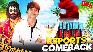 FREE FIRE ESPORTS COMEBACK??┃🔴LIVE🔴