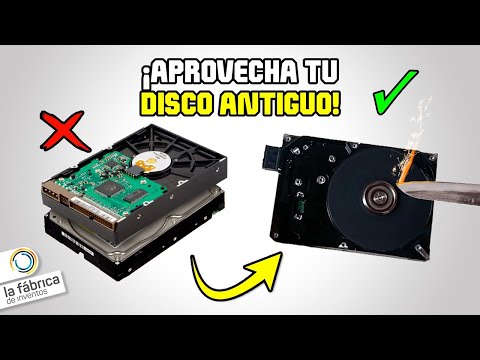 🔴 Mira lo que puedes HACER con los viejos DISCOS DUROS que ya no SIRVEN!!