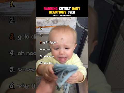 Ranking Cutest Baby Reactions Ever 😭
