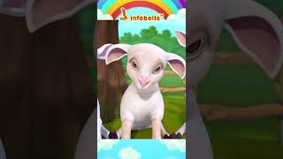 ఐదు చిన్న మేకలు దూకుతున్నాయి - Five Little | Telugu Rhymes for kids | Infobells #telugurhymes