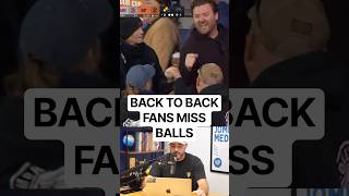 Back to back fans miss balls in the stands, a breakdown #mlb #baseball