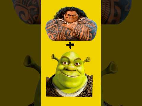 I Turned Maui Into Shrek #FanArt  #Edited #Unofficial