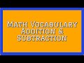 Understanding Addition and Subtraction Concepts