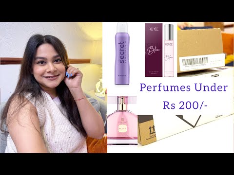 Perfumes Under Rs 200/- In India #Bodyspray #perfumes