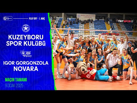 Maçın Tamamı | Kuzeyboru - Igor Gorgonzola Novara "2025 Kadınlar CEV Kupası Play-Off"