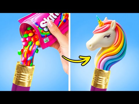 🦄✨ ¡Trucos Geniales de Arte con Unicornios y Arcoíris! 🌈 Más Diversión en la Escuela | 123 GO! 🎨