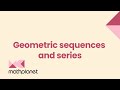 Geometric Sums and Series Concepts