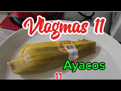 ☃️🇨🇴AYACOS - SOPA DE VERDURAS - CALDO DE HUEVO 2024 #vlogmas11